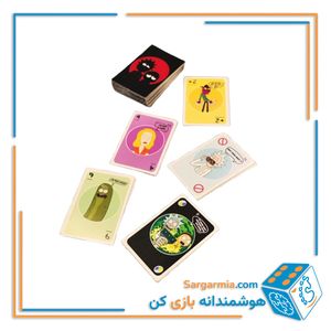  بازی اونو ریک اند مورتی - Uno Rick and Morty