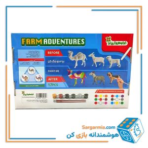 بازی آموزشی رنگ آمیزی ماجراهای مزرعه