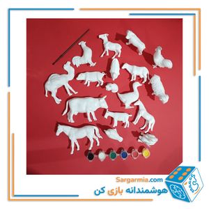بازی آموزشی رنگ آمیزی ماجراهای مزرعه