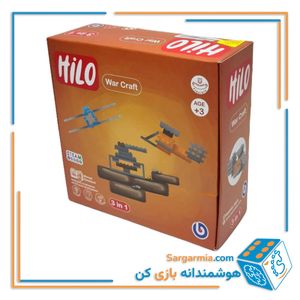 ساختنی هیلو سری سه در یک ۵۵ قطعه مدل تجهیزات جنگی
