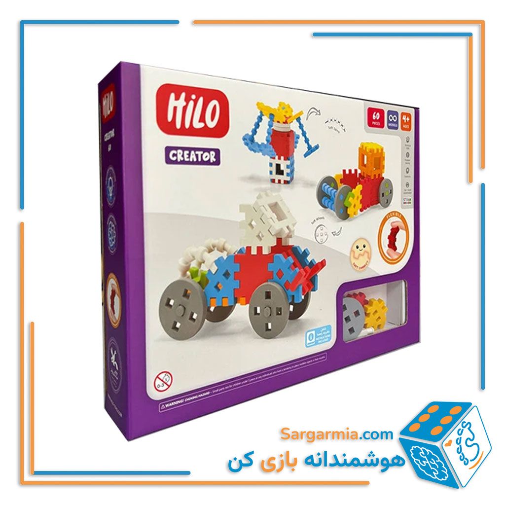 ساختنی هیلو سری کرییتور ۶۰ قطعه
