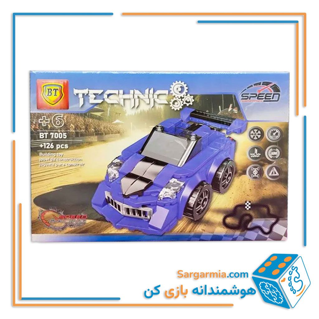 لگو ماشین مسابقه‌ای کد BT7005