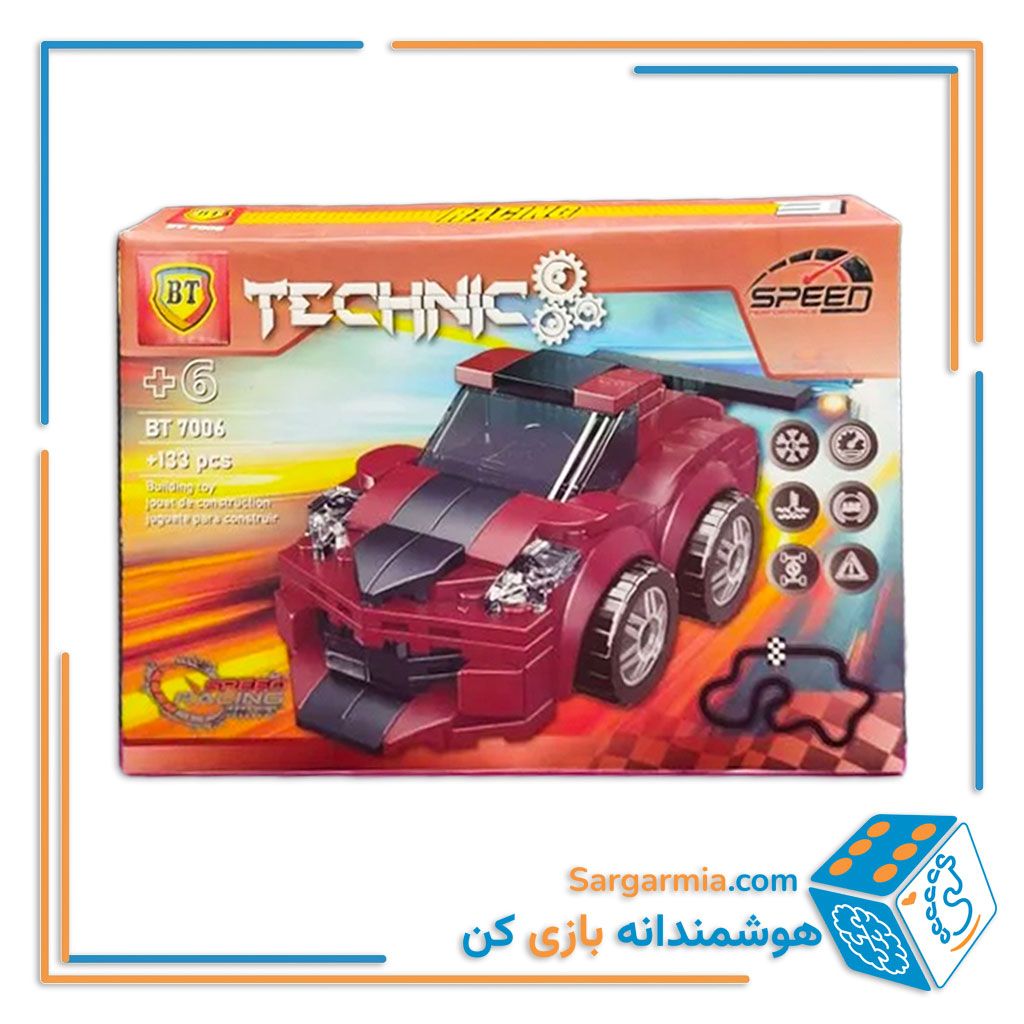 لگو  ماشین مسابقه‌ای کد BT7006