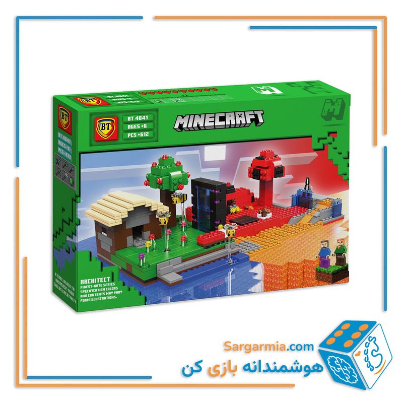 لگو ماینکرافت ۶۱۲ قطعه کد BT4041