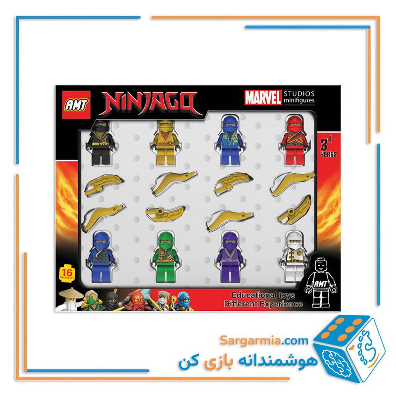  لگو فیگور نینجاگو سری 8 عددی  کد AMT3256