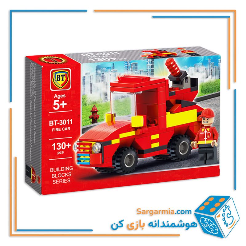 لگو ماشین آتش نشانی کوچک کد BT3011