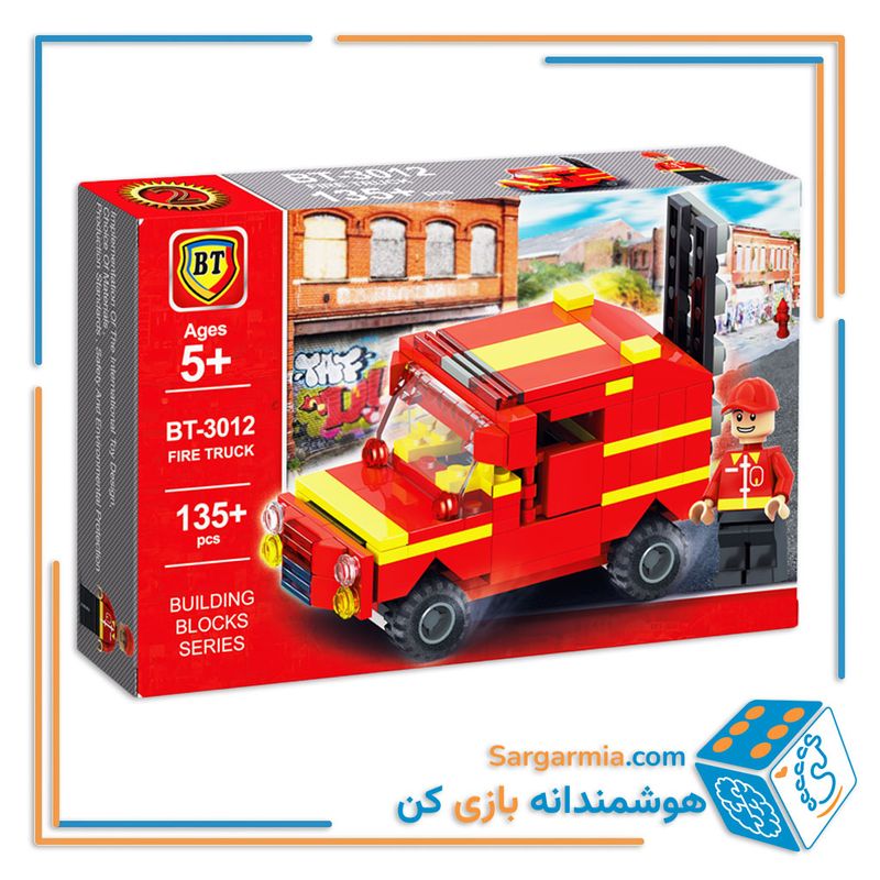 لگو ماشین آتش نشانی آمبولانس کد BT3012