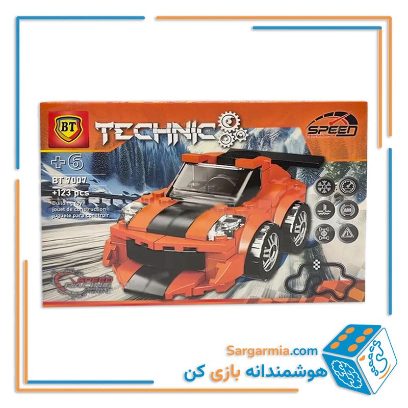 لگو  ماشین مسابقه‌ای کد BT7007