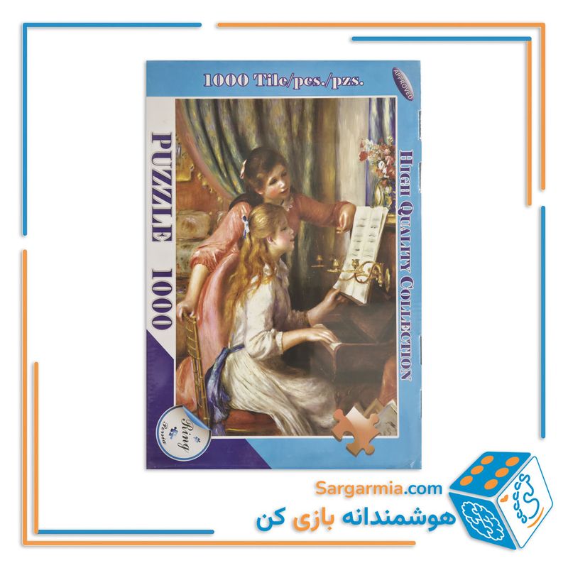پازل 1000 تکه جعبه ای رینگ کد 350