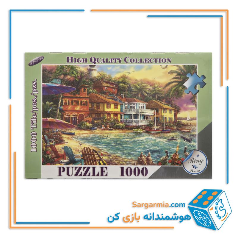 پازل 1000 تکه جعبه ای رینگ کد 362