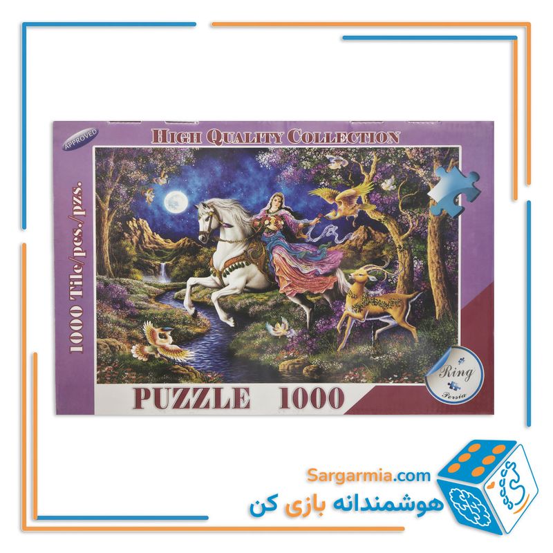 پازل 1000 تکه جعبه ای رینگ کد 373