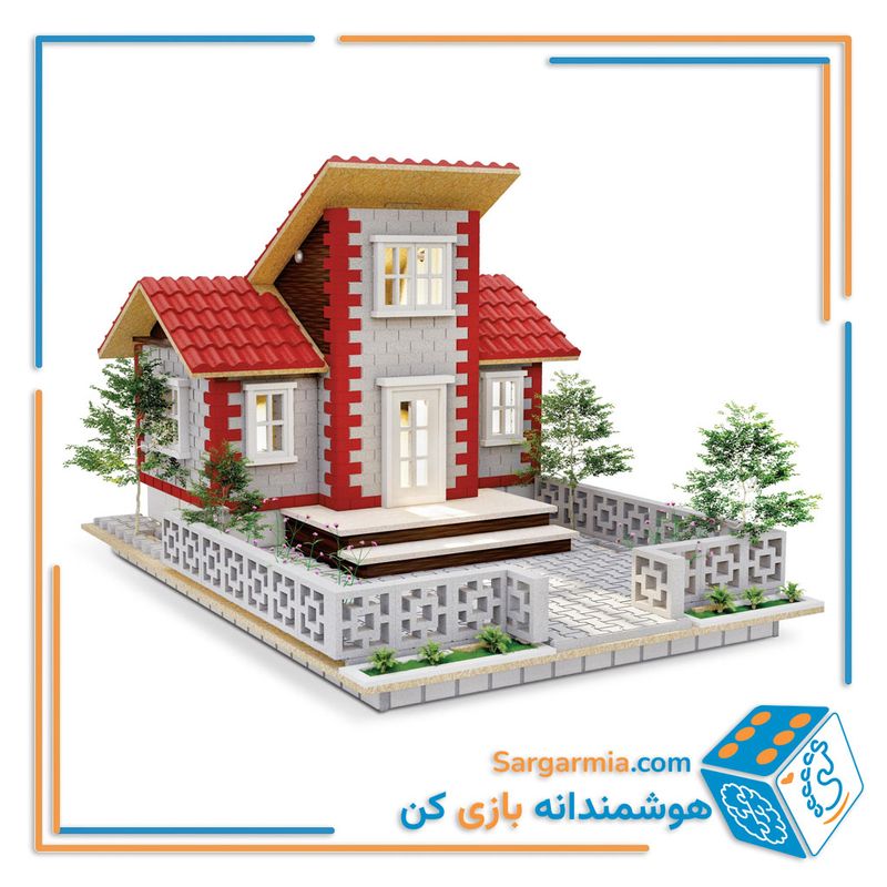 ساختنی ویلا کوهستانی مینیاتوری اشل - ۱۳۸۲ قطعه