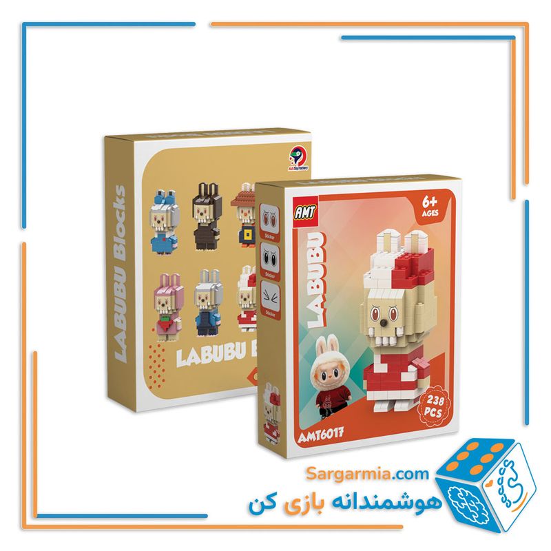 لگو شخصیت لبوبو قرمز ۲۳۸ قطعه کد AMT6017