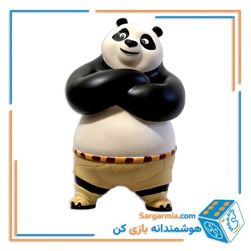 فیگور پاندا کنگفو کار ۲۵ سانتی کد ۶۱۳۰۶