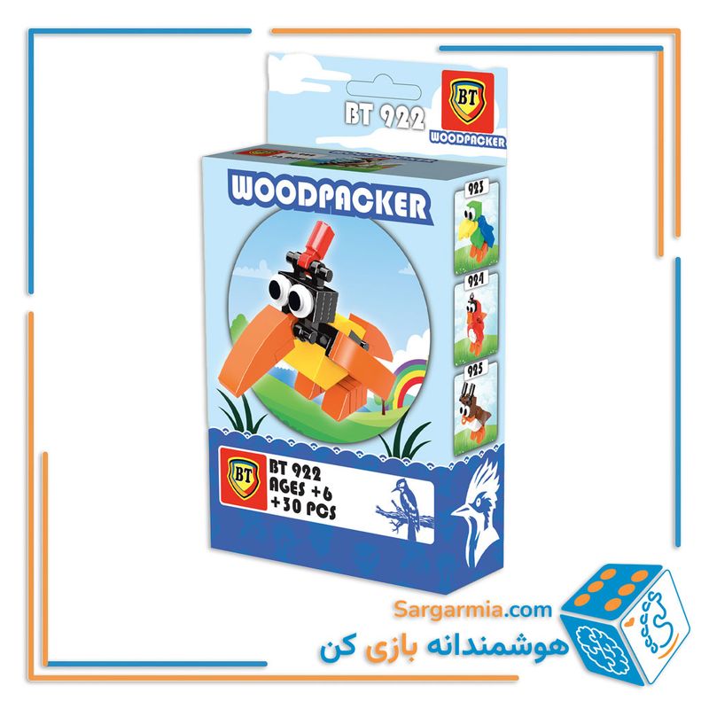  لگو سری پرنده مدل دارکوب کد BT922