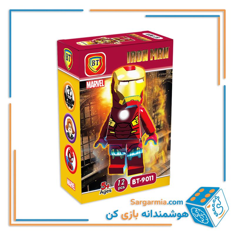 لگو آدمک مارول مدل آیرون من BT9011