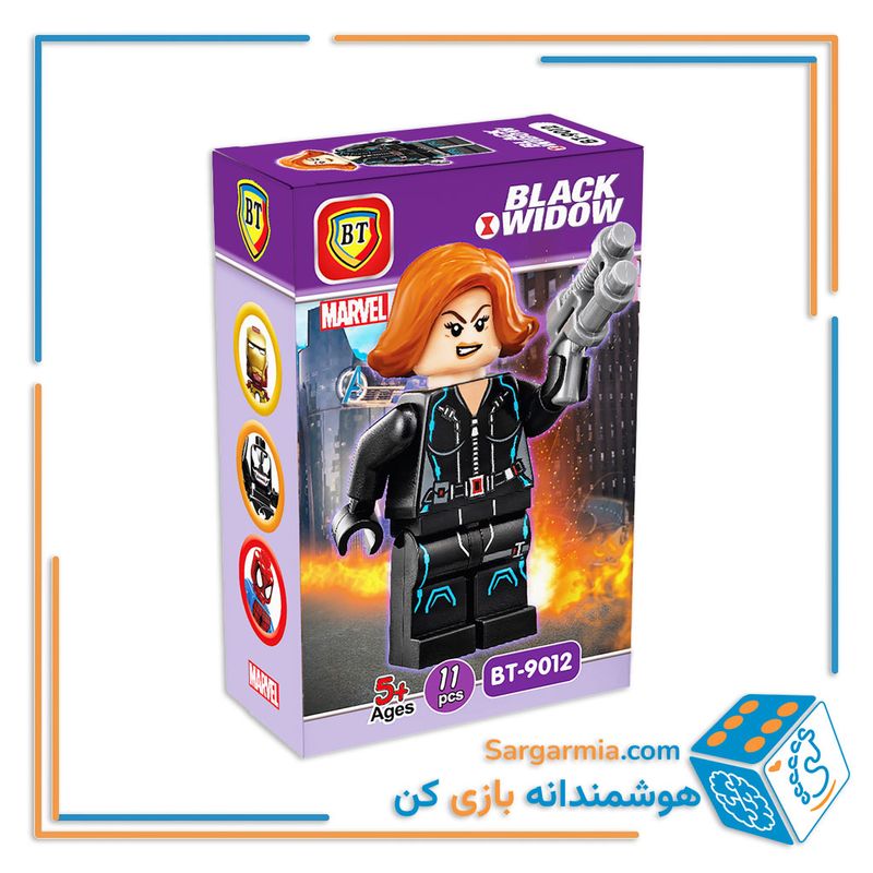 لگو آدمک مارول مدل بیوه سیاه BT9012