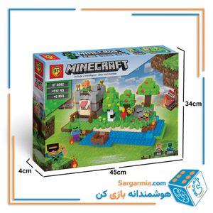 لگو قلعه ماینکرافت ۵۱۲ قطعه بزرگ کد BT4042