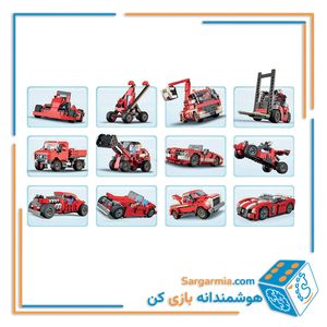 لگو ماشین 23 مدلی 278 تکه کد AMT3110