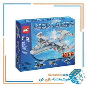 لگو هواپیما 6 مدل 261 تکه کد AMT3112