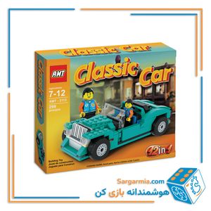 لگو ماشین کلاسیک 12 مدل با آدمک 299 تکه کد AMT۳۱۱۳ 
