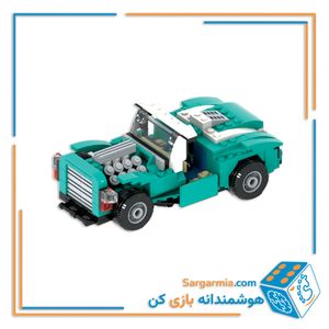لگو ماشین کلاسیک 12 مدل با آدمک 299 تکه کد AMT۳۱۱۳ 