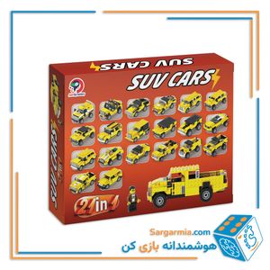لگو ماشین شاسی بلند ۲۱ مدلی  ۳۰۴ قطعه با آدمک کد AMT3116