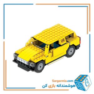 لگو ماشین شاسی بلند ۲۱ مدلی  ۳۰۴ قطعه با آدمک کد AMT3116
