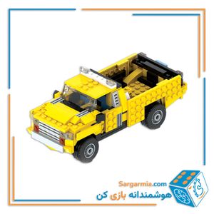 لگو ماشین شاسی بلند ۲۱ مدلی  ۳۰۴ قطعه با آدمک کد AMT3116