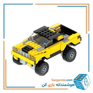 لگو ماشین شاسی بلند ۲۱ مدلی  ۳۰۴ قطعه با آدمک کد AMT3116