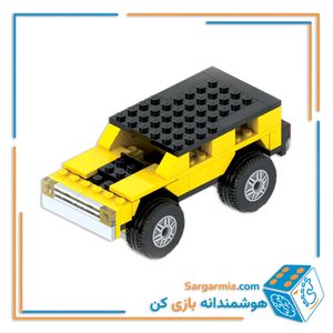 لگو ماشین شاسی بلند ۲۱ مدلی  ۳۰۴ قطعه با آدمک کد AMT3116