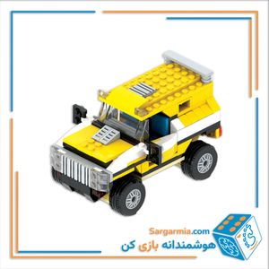 لگو ماشین شاسی بلند ۲۱ مدلی  ۳۰۴ قطعه با آدمک کد AMT3116