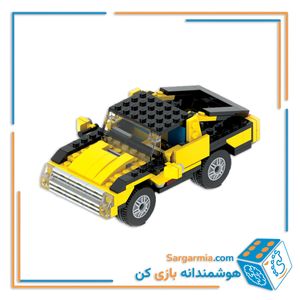 لگو ماشین شاسی بلند ۲۱ مدلی  ۳۰۴ قطعه با آدمک کد AMT3116