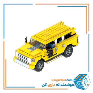 لگو ماشین شاسی بلند ۲۱ مدلی  ۳۰۴ قطعه با آدمک کد AMT3116