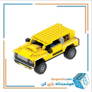 لگو ماشین شاسی بلند ۲۱ مدلی  ۳۰۴ قطعه با آدمک کد AMT3116