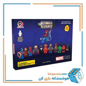 لگو شخصیت مارول 12 مدل با وسایل کد AMT3237