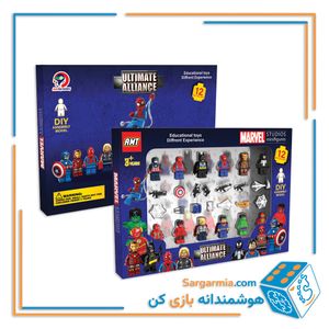 لگو شخصیت مارول 12 مدل با وسایل کد AMT3237