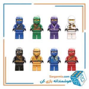  لگو فیگور نینجاگو سری 8 عددی  کد AMT3256