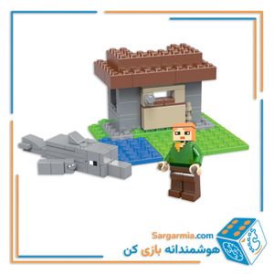 لگو ماینکرافت کوچک 6 مدلی کد BT731