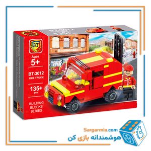 لگو ماشین آتش نشانی آمبولانس کد BT3012