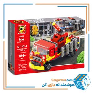 لگو ماشین آتش نشانی متوسط کد BT3014