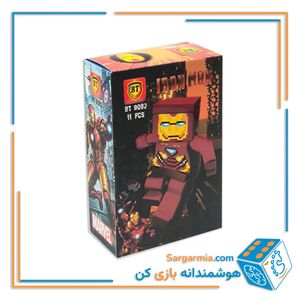 لگو آدمک مارول ماینکرافت طرح آیرون من کد BT9082