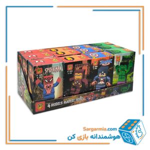 لگو آدمک مارول ماینکرافت طرح هالک کد BT9084
