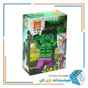 لگو آدمک مارول ماینکرافت طرح هالک کد BT9084