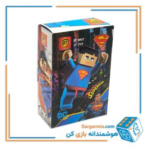 لگو آدمک دی سی ماینکرافت طرح سوپرمن کد BT9087