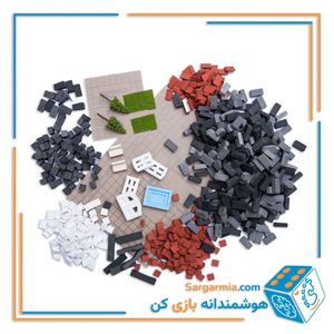 اشل ویلای دو طبقه با بالکن 