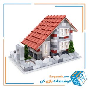 ساختنی ویلای دو طبقه مینیاتوری اشل - ۳۶۷ قطعه