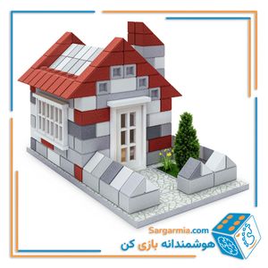 ساختنی ویلای شومینه ای مینیاتوری اشل - ۱۷۲ قطعه