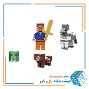 لگو ماینکرافت 15 مدل 605 تکه AMT3117