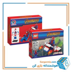 لگو اونجرز اسپایدرمن با سفینه ۳۹ قطعه کد AMT3230